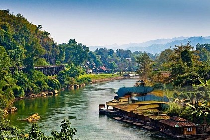 ที่พักใกล้น้ำตกไทรโยคจังหวัดกาญจนบุรี