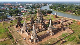 วัดไชยวัฒนาราม จังหวัดพระนครศรีอยุธยา