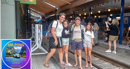 ตลาดรถไฟร่มหุบแม่กลอง